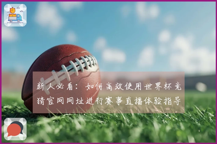 新人必看：如何高效使用世界杯竞猜官网网址进行赛事直播体验指导